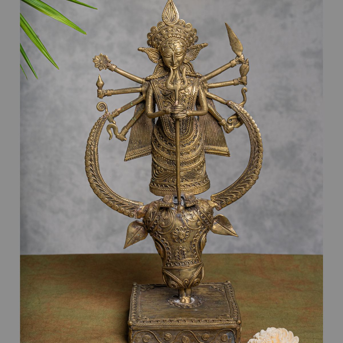 Dokra Standing Durga