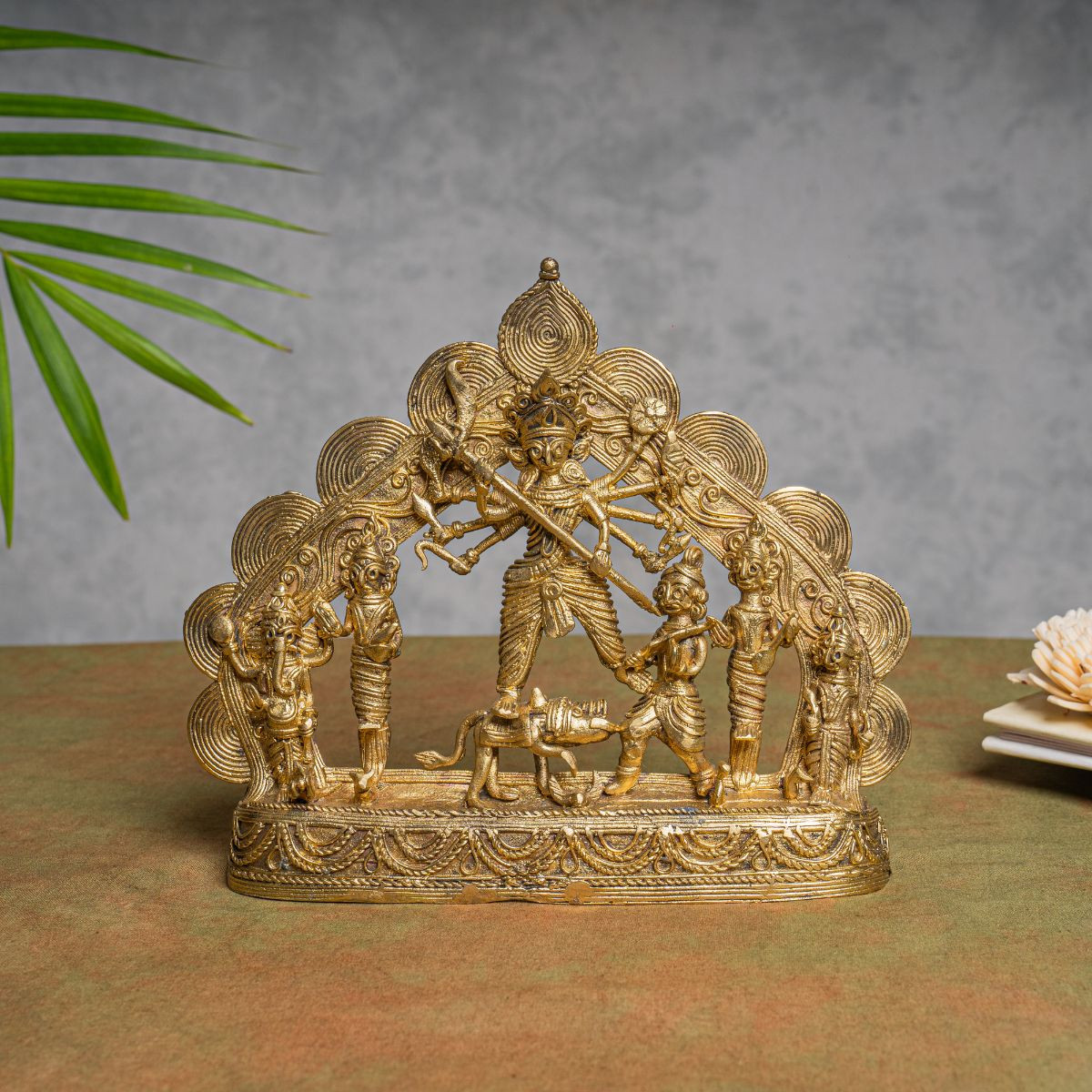 Dokra Ek-Chala Durga Small