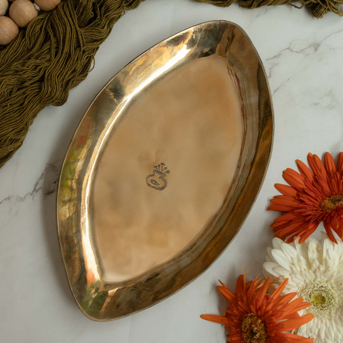 Pure Kansa boat shaped Tray